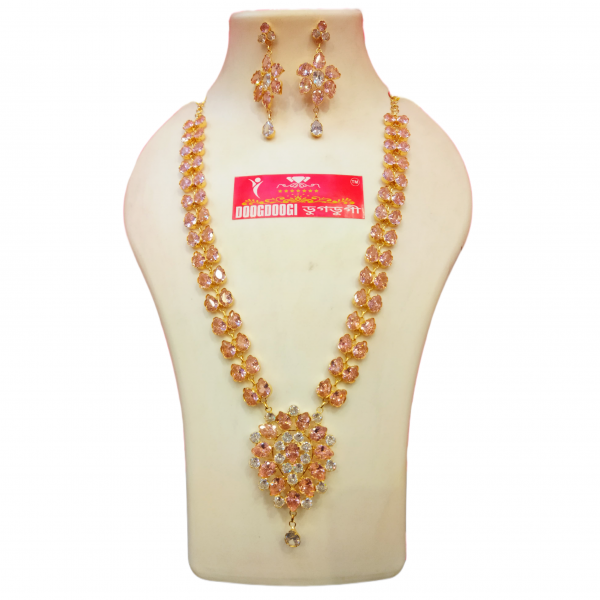 Stone har.... dugdugi Assamese Jewellery, stone set